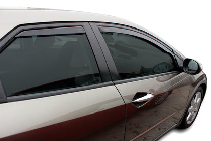 Set paravanturi fata si spate Team HEKO, Honda Civic, hatchback, 5 usi, hatchback, 2006-2011