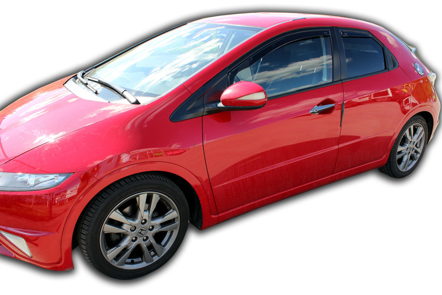 Set paravanturi fata si spate Team HEKO, Honda Civic, hatchback, 5 usi, hatchback, 2006-2011