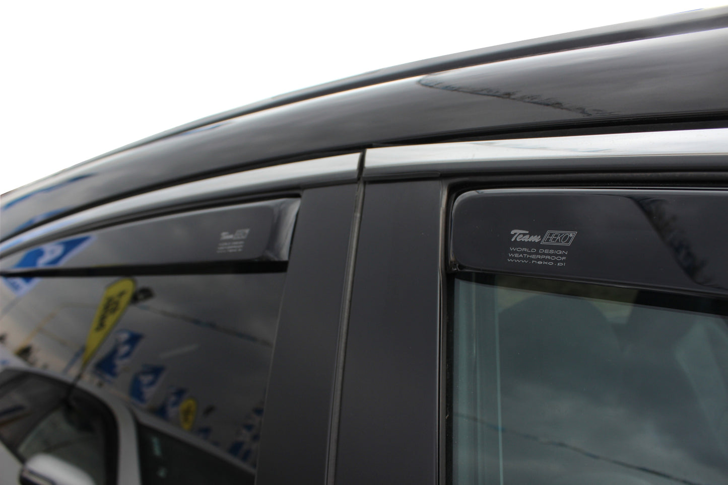 Set paravanturi fata si spate Team HEKO, Honda CR-V, 5 usi, SUV, 2006-2012