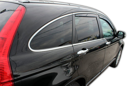 Set paravanturi fata si spate Team HEKO, Honda CR-V, 5 usi, SUV, 2006-2012