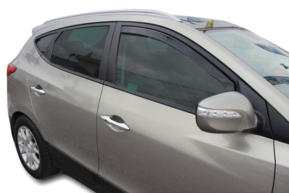 Set paravanturi fata si spate Team HEKO, Hyundai ix35, 5 usi, SUV, 2009-2015