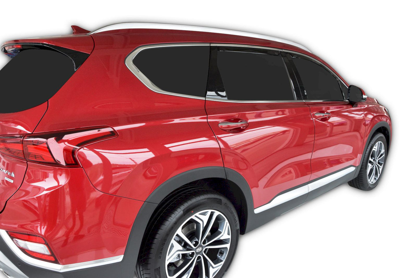 Set paravanturi fata si spate Team HEKO, Hyundai Santa Fe, 5 usi, SUV, 2018-