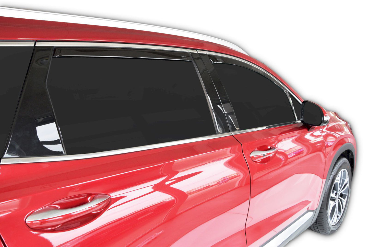 Set paravanturi fata si spate Team HEKO, Hyundai Santa Fe, 5 usi, SUV, 2018-