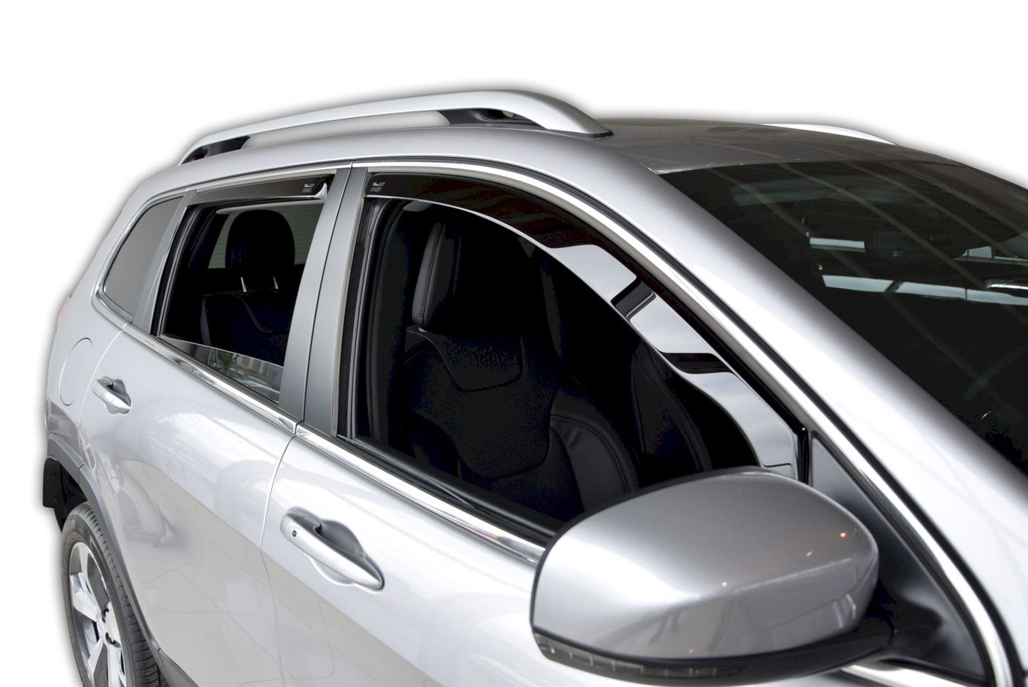 Set paravanturi fata si spate Team HEKO, Jeep Cherokee, 5 usi, SUV, 2013-