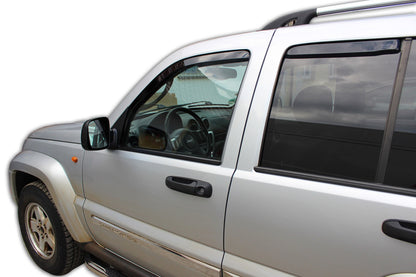 Set paravanturi fata si spate Team HEKO, Jeep Liberty, 5 usi, SUV, 2001-2007