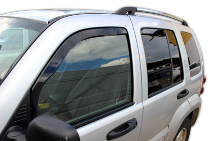 Set paravanturi fata si spate Team HEKO, Jeep Liberty, 5 usi, SUV, 2001-2007