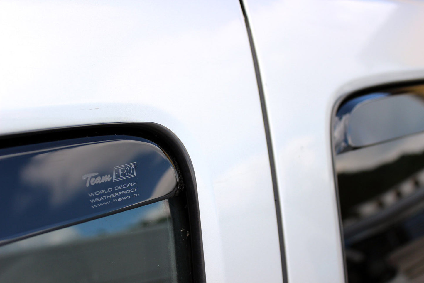 Set paravanturi fata si spate Team HEKO, Jeep Liberty, 5 usi, SUV, 2001-2007