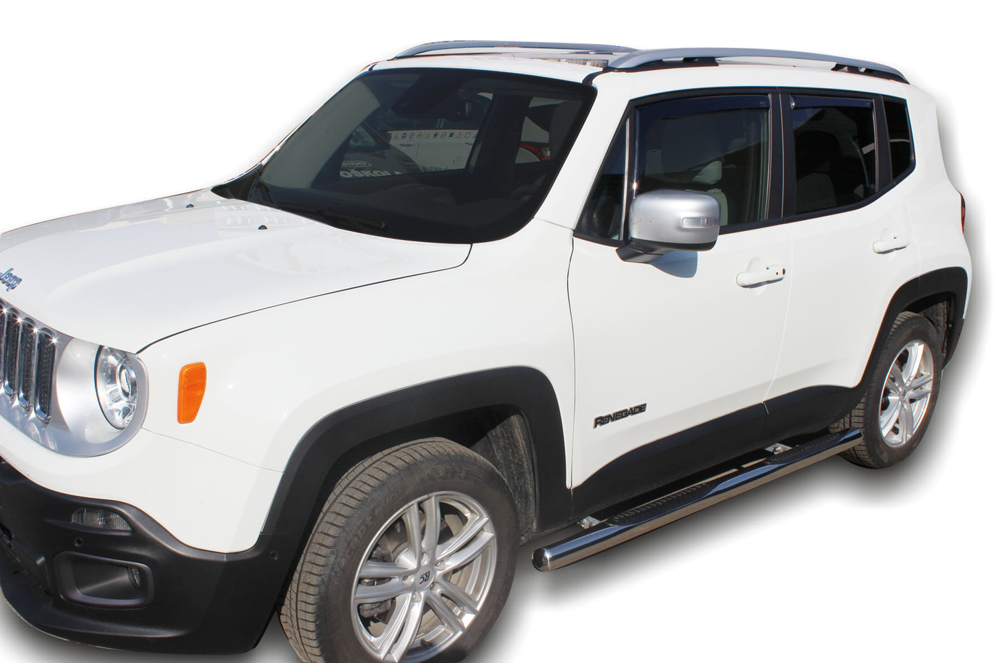 Set paravanturi fata si spate Team HEKO, Jeep Renegade, 5 usi, CUV, 2014-