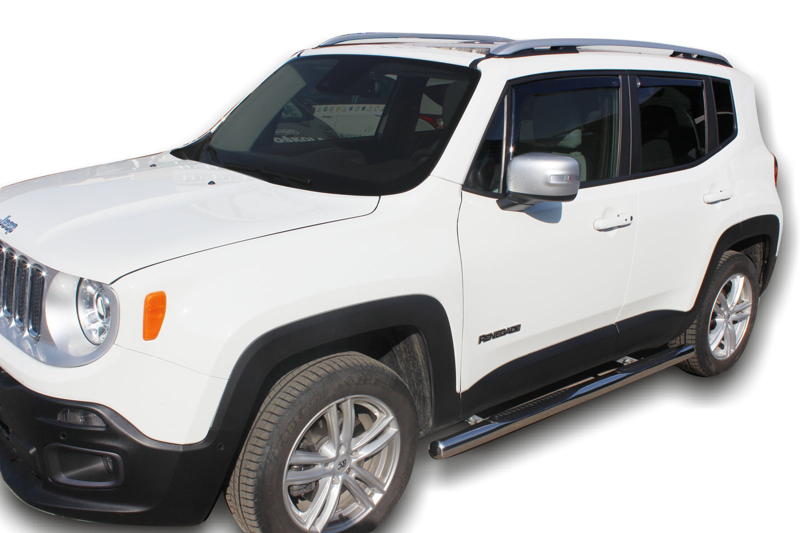 Set paravanturi fata si spate Team HEKO, Jeep Renegade, 5 usi, CUV, 2014-