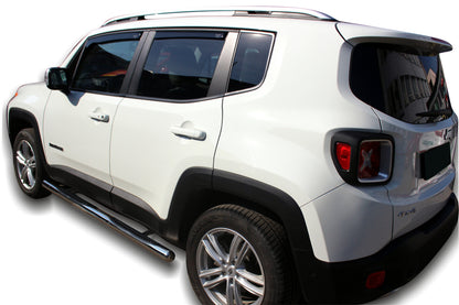 Set paravanturi fata si spate Team HEKO, Jeep Renegade, 5 usi, CUV, 2014-