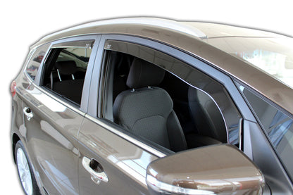 Set paravanturi fata si spate Team HEKO, Kia Carens, MPV, 5 usi, 2013-2019