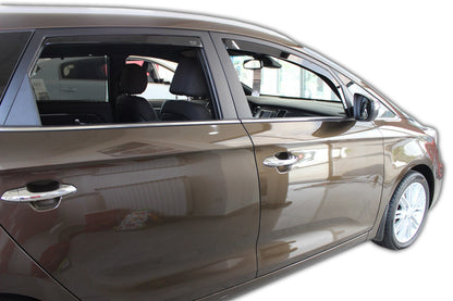 Set paravanturi fata si spate Team HEKO, Kia Carens, MPV, 5 usi, 2013-2019