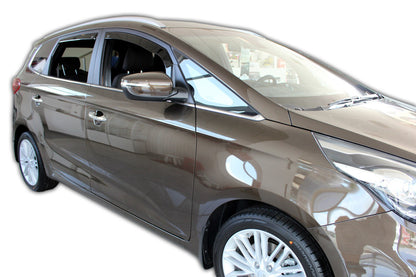 Set paravanturi fata si spate Team HEKO, Kia Carens, MPV, 5 usi, 2013-2019