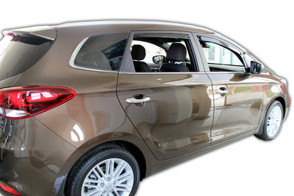 Set paravanturi fata si spate Team HEKO, Kia Carens, MPV, 5 usi, 2013-2019