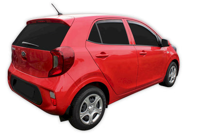 Set paravanturi fata si spate Team HEKO, Kia Picanto, 5 usi, hatchback, 2017-