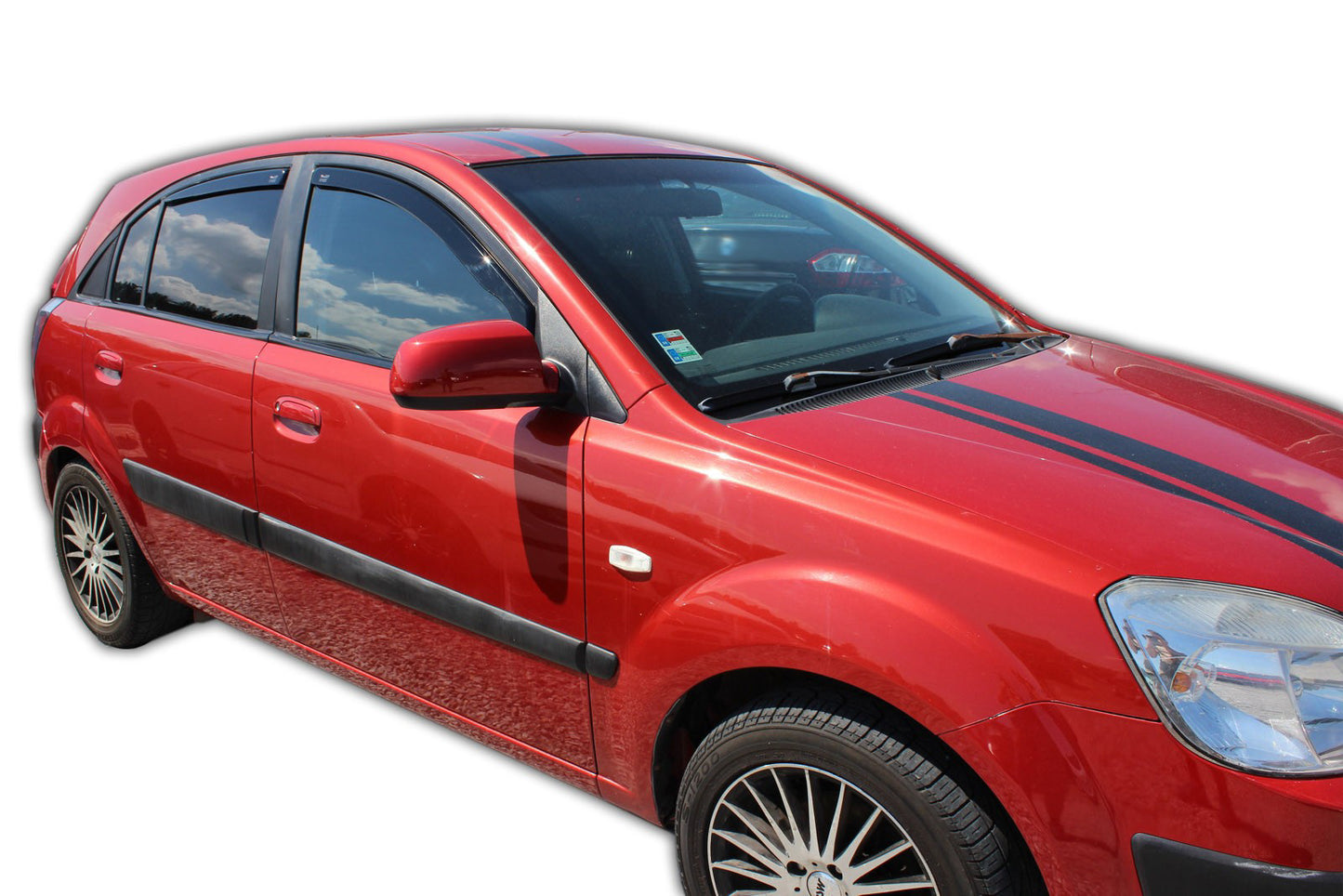 Set paravanturi fata si spate Team HEKO, Kia Rio, 5 usi, hatchback, 2005-2011