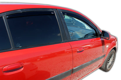 Set paravanturi fata si spate Team HEKO, Kia Rio, 5 usi, hatchback, 2005-2011