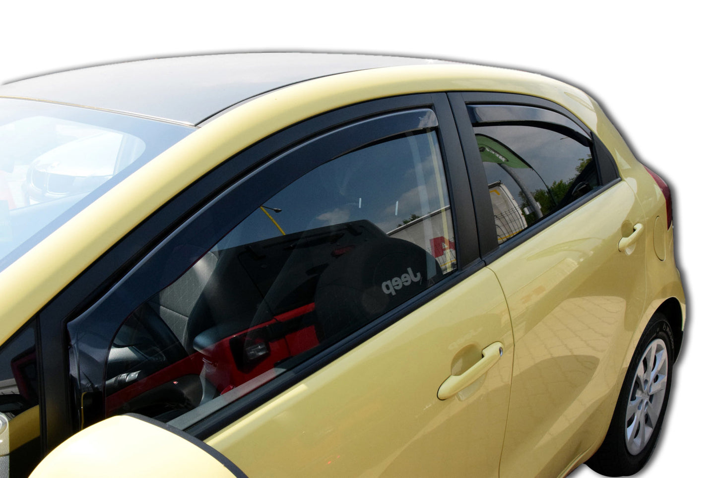 Set paravanturi fata si spate Team HEKO, Kia Rio, 5 usi, hatchback, 2011-2017