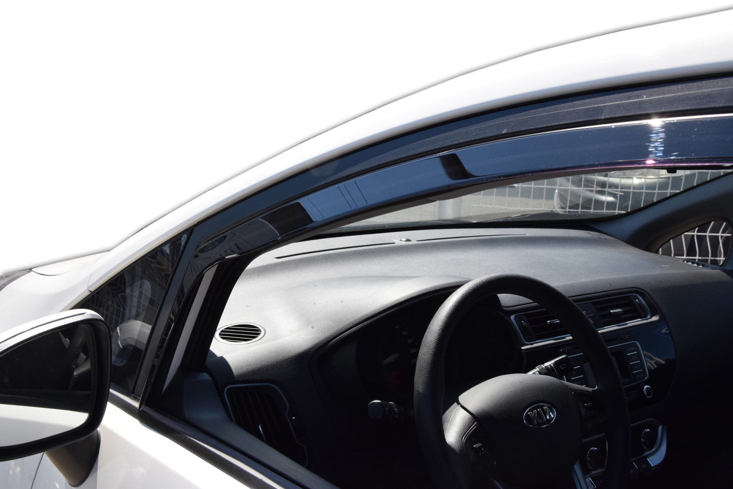 Set paravanturi fata si spate Team HEKO, Kia Rio, 4 usi, sedan, 2011-2017