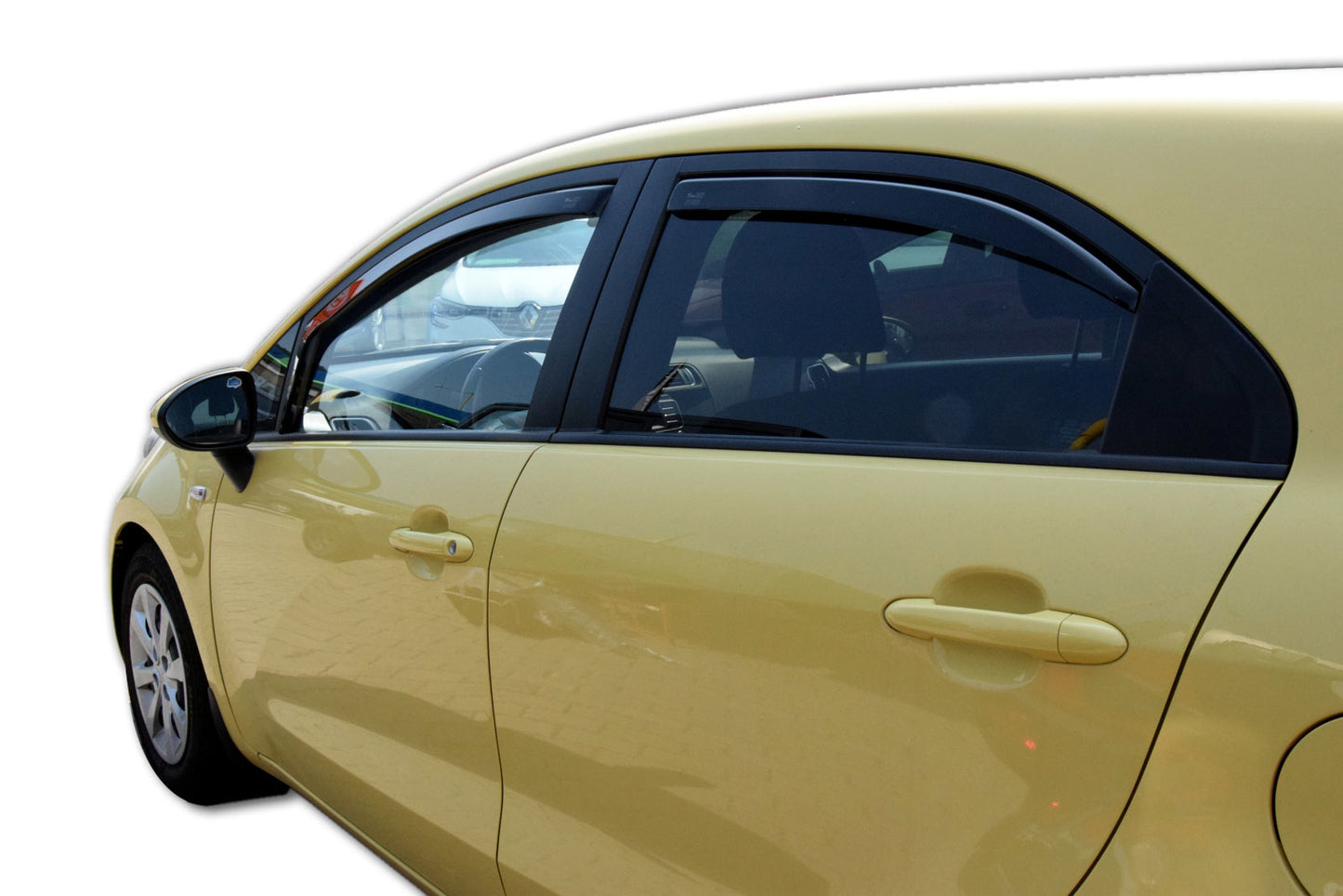 Set paravanturi fata si spate Team HEKO, Kia Rio, 5 usi, hatchback, 2011-2017