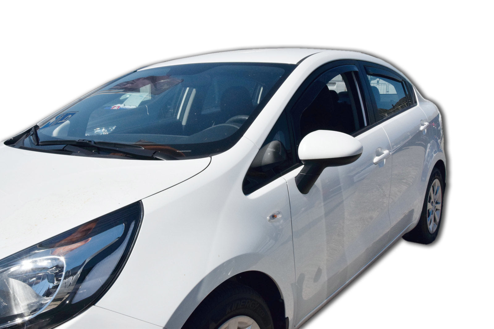 Set paravanturi fata si spate Team HEKO, Kia Rio, 4 usi, sedan, 2011-2017