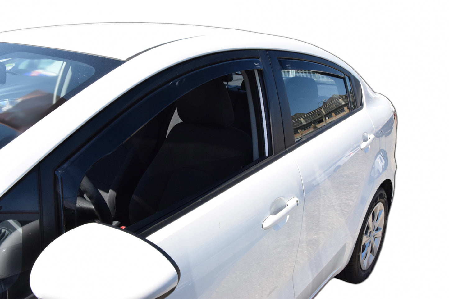 Set paravanturi fata si spate Team HEKO, Kia Rio, 4 usi, sedan, 2011-2017