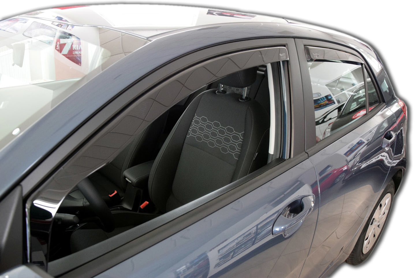 Set paravanturi fata si spate Team HEKO, Kia Rio, 5 usi, hatchback, 2017-