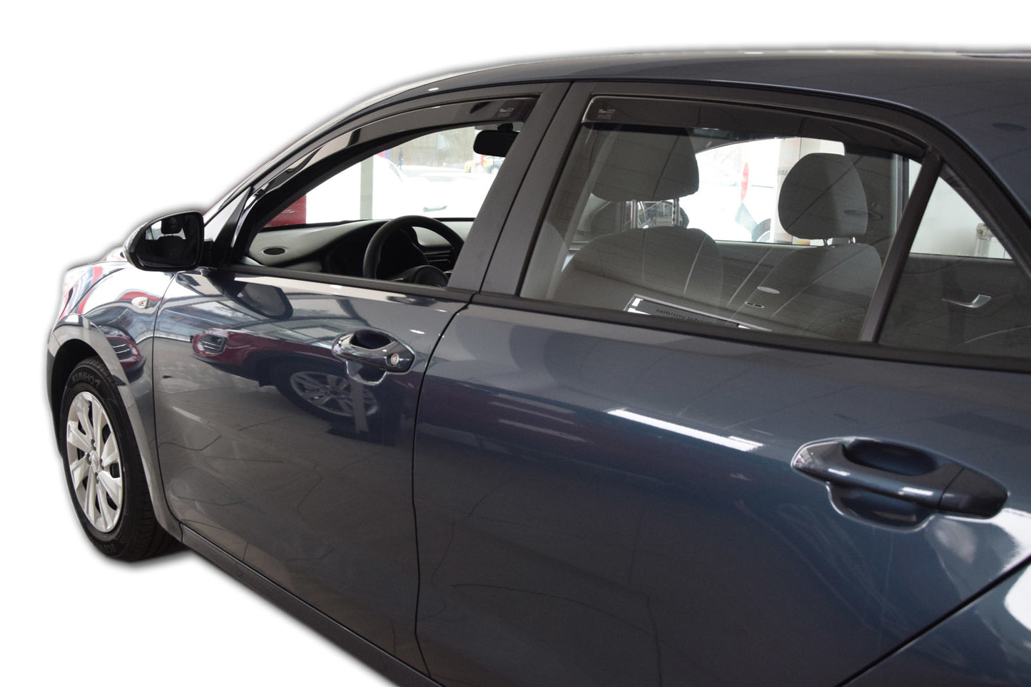 Set paravanturi fata si spate Team HEKO, Kia Rio, 5 usi, hatchback, 2017-