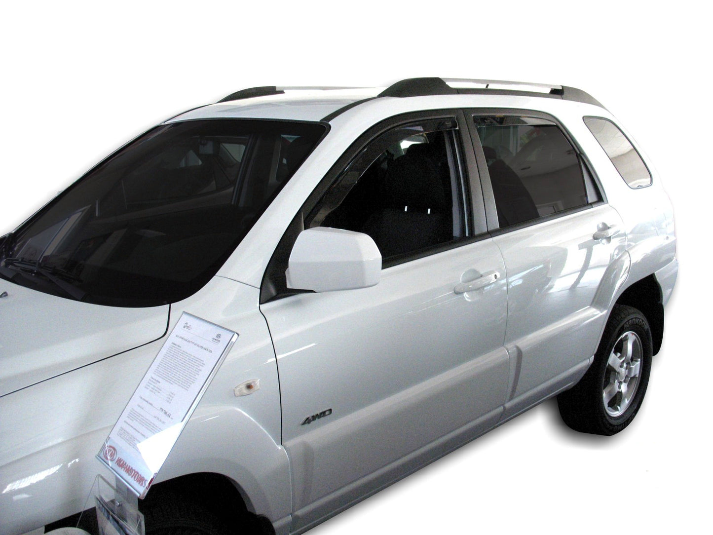 Set paravanturi fata si spate Team HEKO, Kia Sportage, 5 usi, SUV, 2004-2010