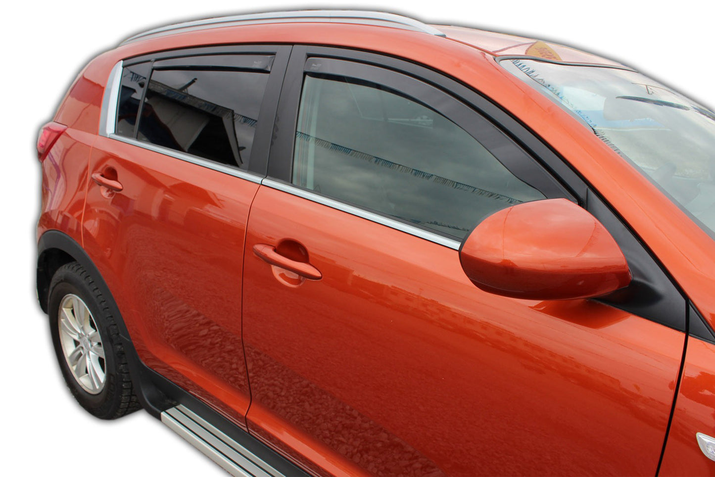 Set paravanturi fata si spate Team HEKO, Kia Sportage, 5 usi, SUV, 2010-2015