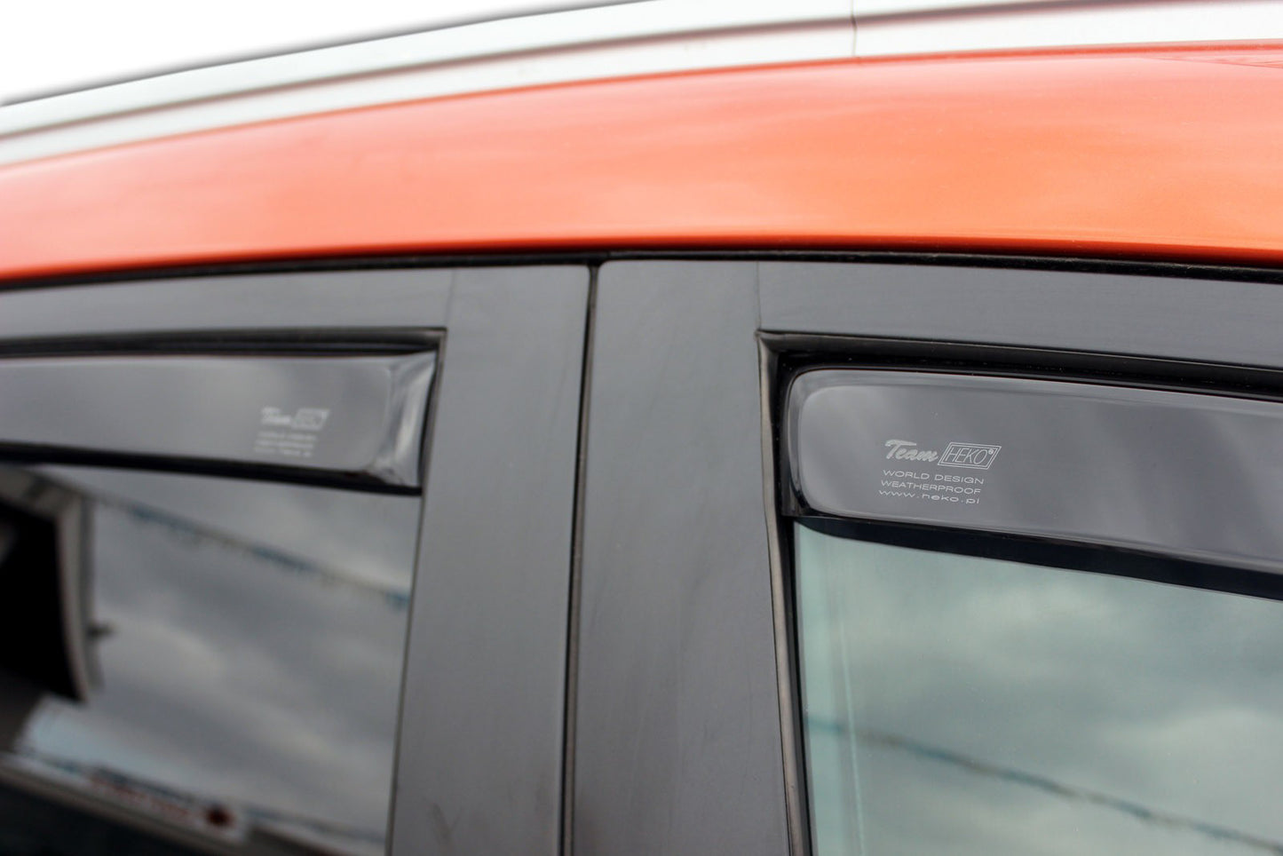 Set paravanturi fata si spate Team HEKO, Kia Sportage, 5 usi, SUV, 2010-2015