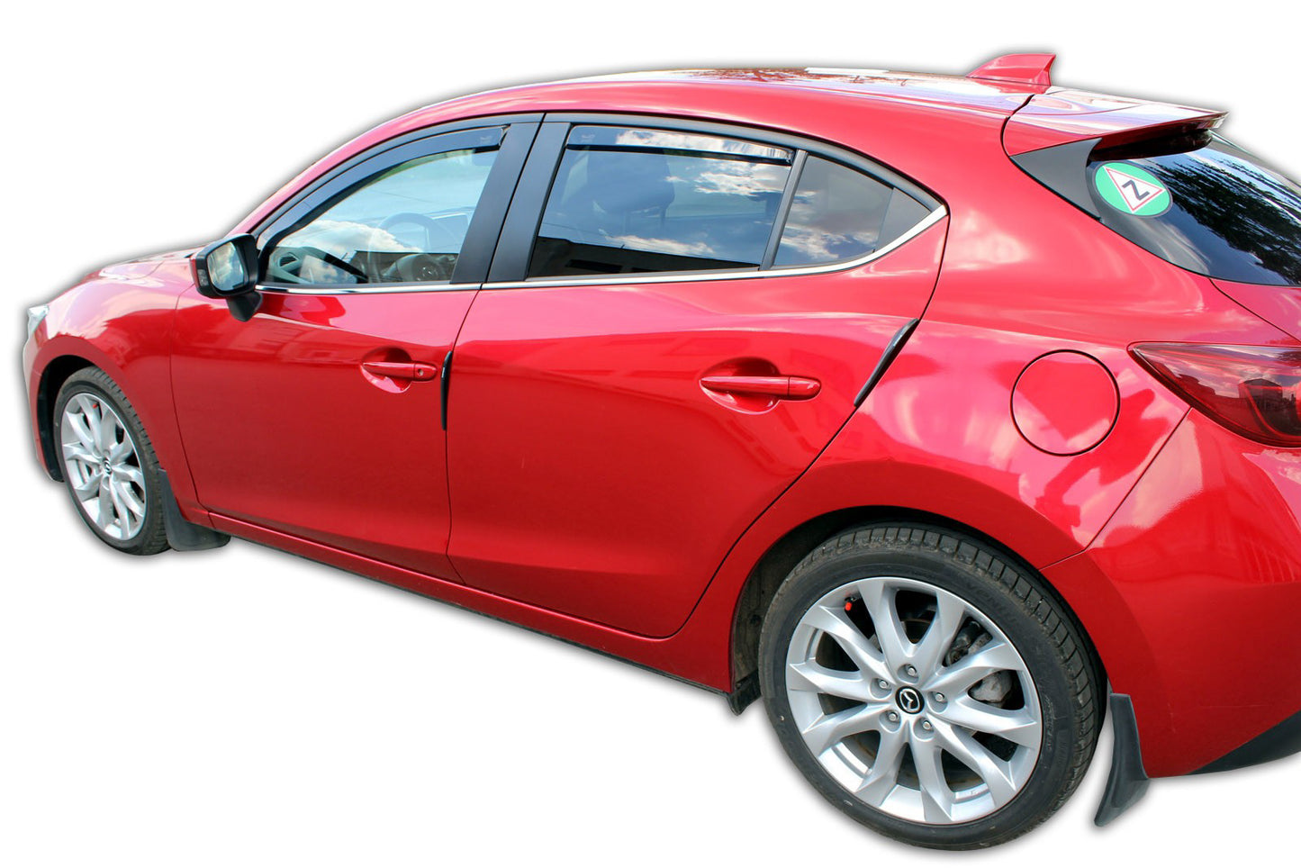 Set paravanturi fata si spate Team HEKO, Mazda 3, 4/5 usi, sedan/hatchback, 2013-2019