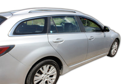 Set paravanturi fata si spate Team HEKO, Mazda 6, 5 usi, hatchback, 2007-2013