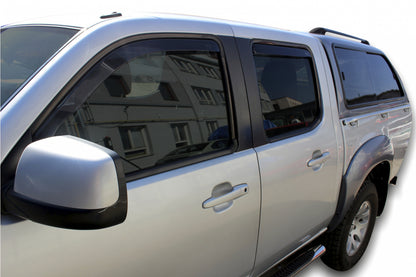 Set paravanturi fata si spate Team HEKO, Mazda BT-50, 4 usi, pick-up, 2006-2020