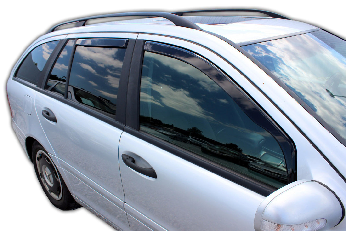 Set paravanturi fata si spate Team HEKO, Mercedes-Benz Clasa C (W203), 5 usi, combi, 2000-2007