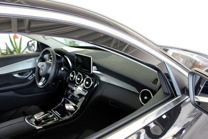 Set paravanturi fata si spate Team HEKO, Mercedes-Benz Clasa C (W205), 4 usi, sedan, 2014-2021