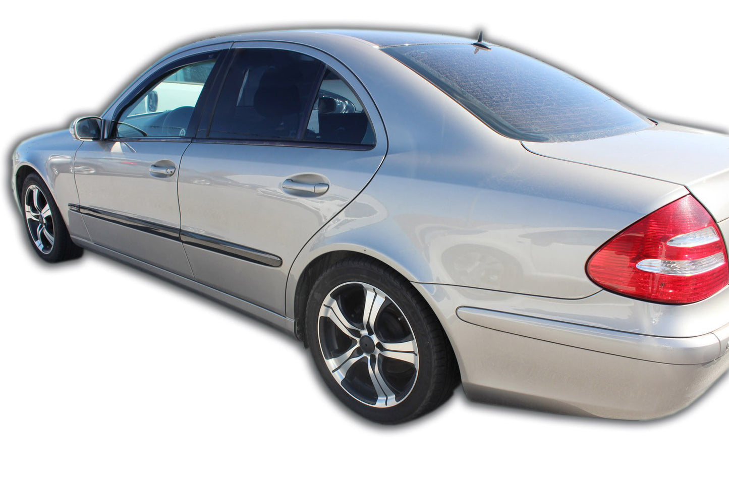 Set paravanturi fata si spate Team HEKO, Mercedes-Benz Clasa E (W211), 4 usi, sedan, 2002-2009