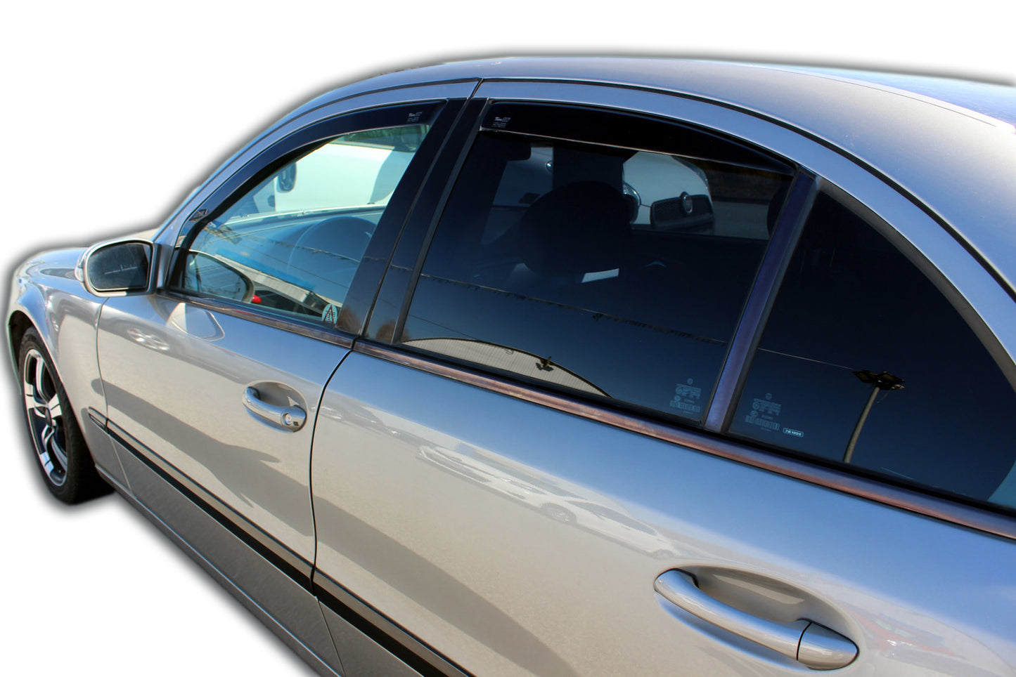 Set paravanturi fata si spate Team HEKO, Mercedes-Benz Clasa E (W211), 4 usi, sedan, 2002-2009