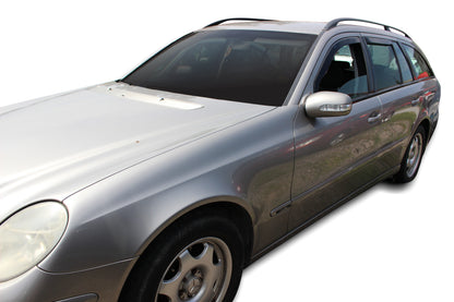 Set paravanturi fata si spate Team HEKO, Mercedes-Benz Clasa E (W211), 5 usi, combi, 2002-2009