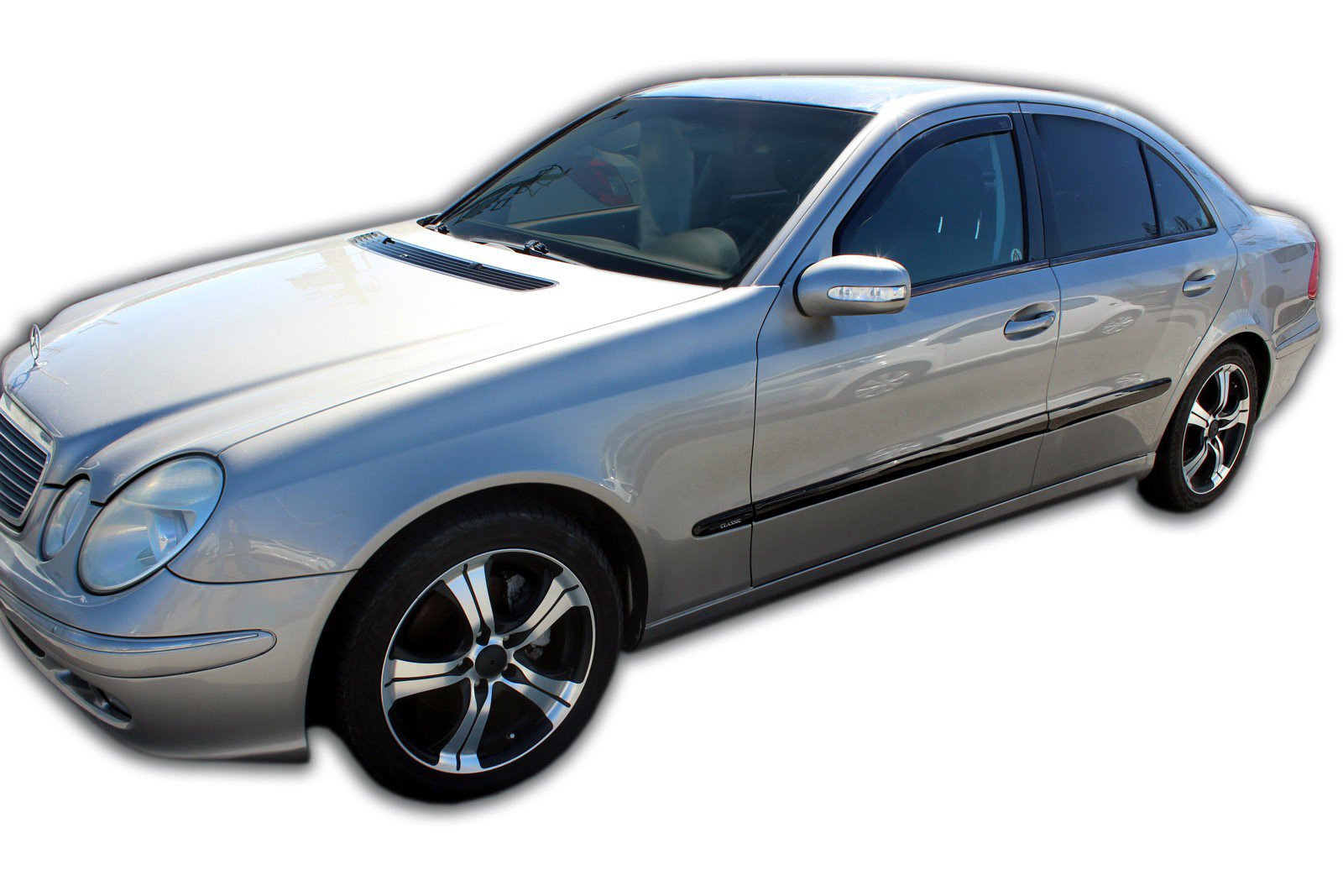 Set paravanturi fata si spate Team HEKO, Mercedes-Benz Clasa E (W211), 4 usi, sedan, 2002-2009