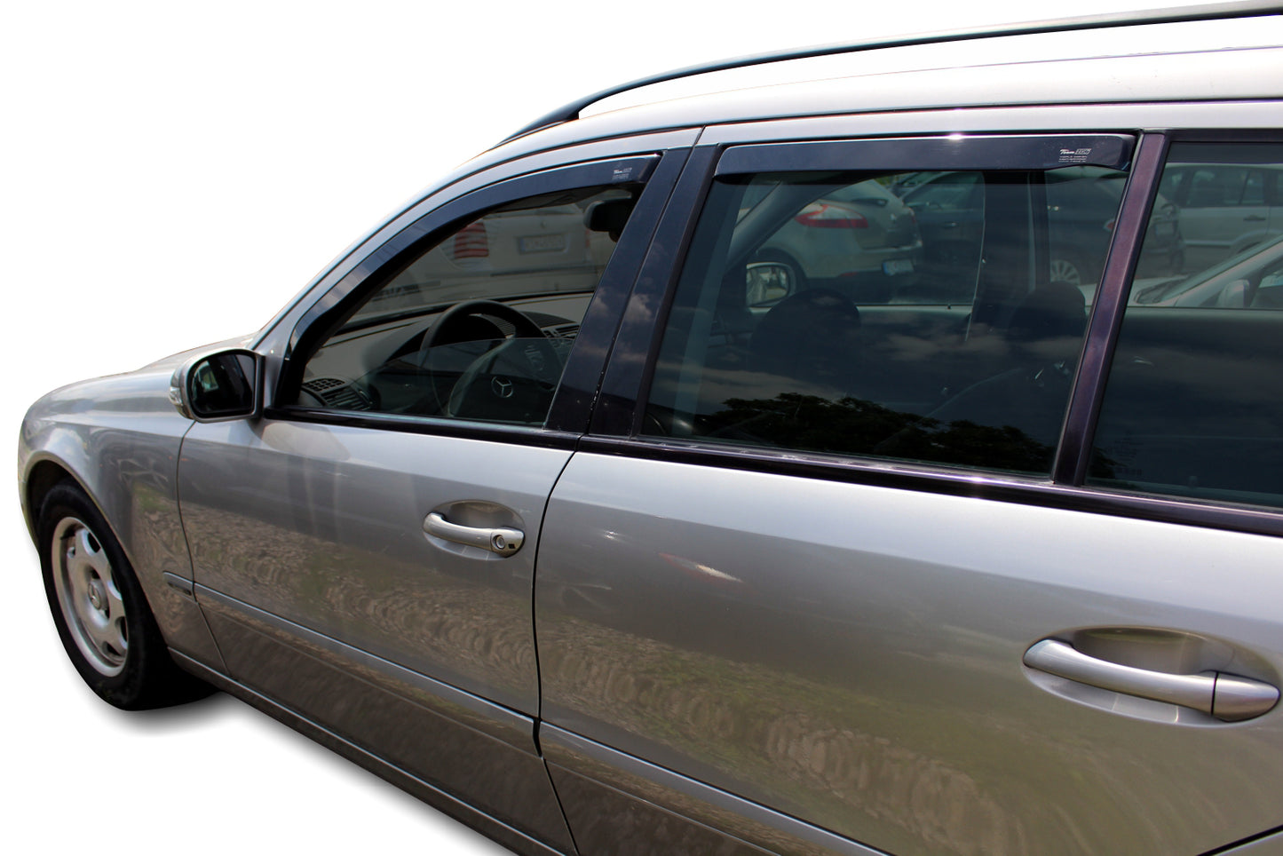 Set paravanturi fata si spate Team HEKO, Mercedes-Benz Clasa E (W211), 5 usi, combi, 2002-2009