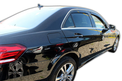 Set paravanturi fata si spate Team HEKO, Mercedes-Benz Clasa E (W212), 4 usi, berlina, 2009-2016