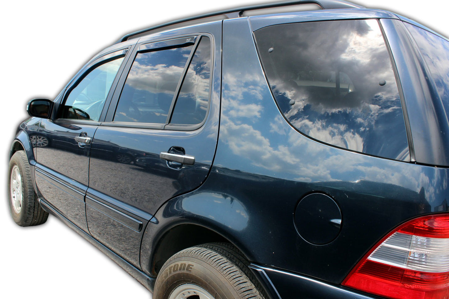 Set paravanturi fata si spate Team HEKO, Mercedes-Benz Clasa M (W163), 5 usi, SUV, 1997-2005