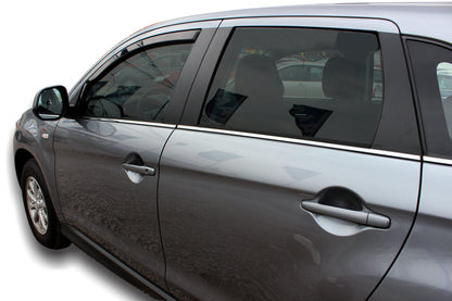 Set paravanturi fata si spate Team HEKO, Mitsubishi ASX, 5 usi, CUV, 2010-