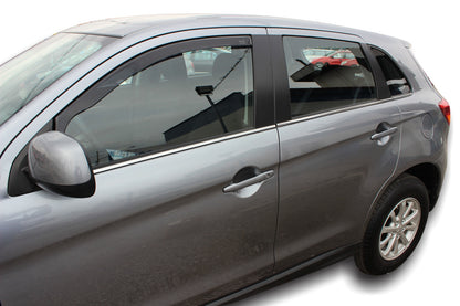 Set paravanturi fata si spate Team HEKO, Mitsubishi ASX, 5 usi, CUV, 2010-