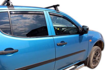 Set paravanturi fata si spate Team HEKO, Mitsubishi L200, 4 usi, pick-up, 2006-2015