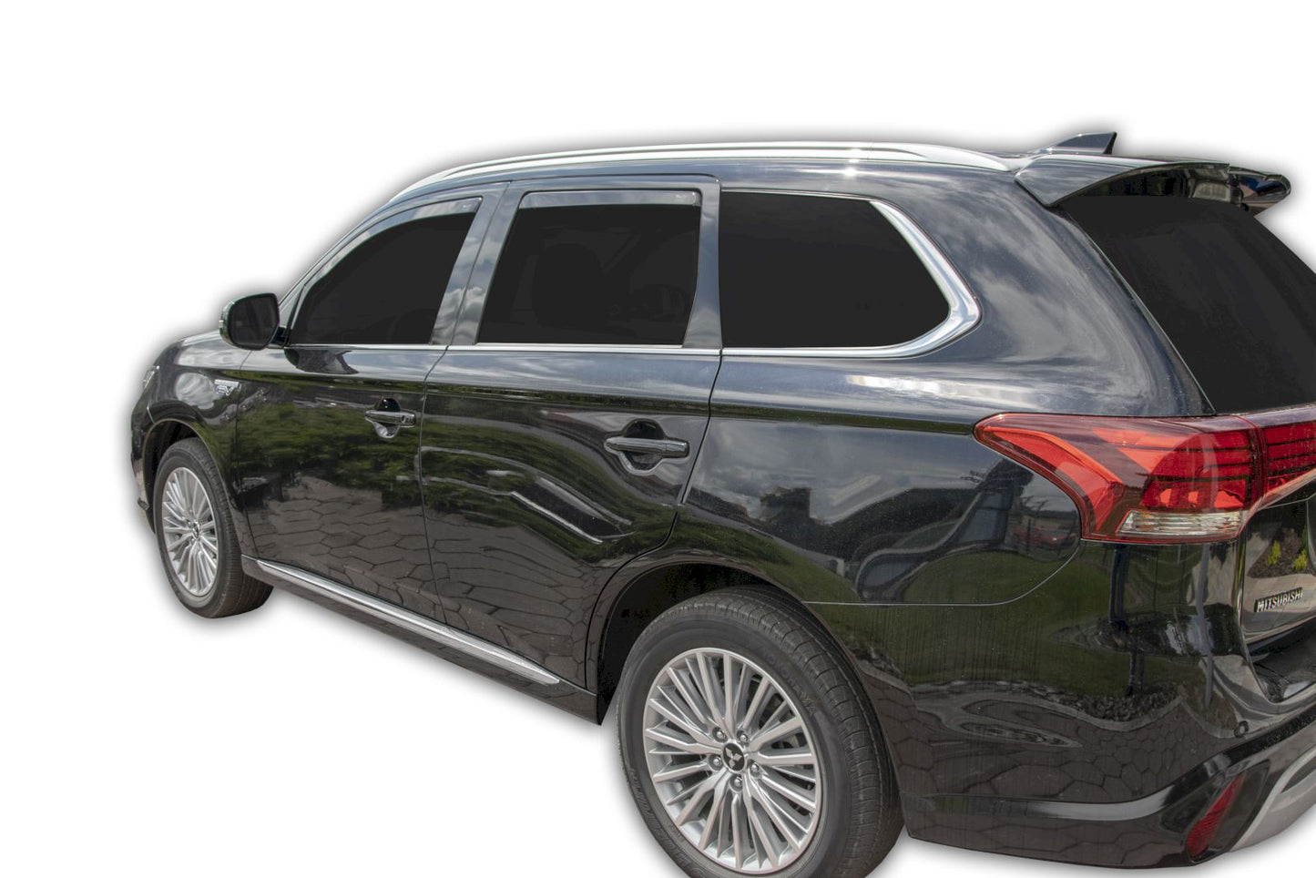 Set paravanturi fata si spate Team HEKO, Mitsubishi Outlander, 5 usi, SUV, 2012-