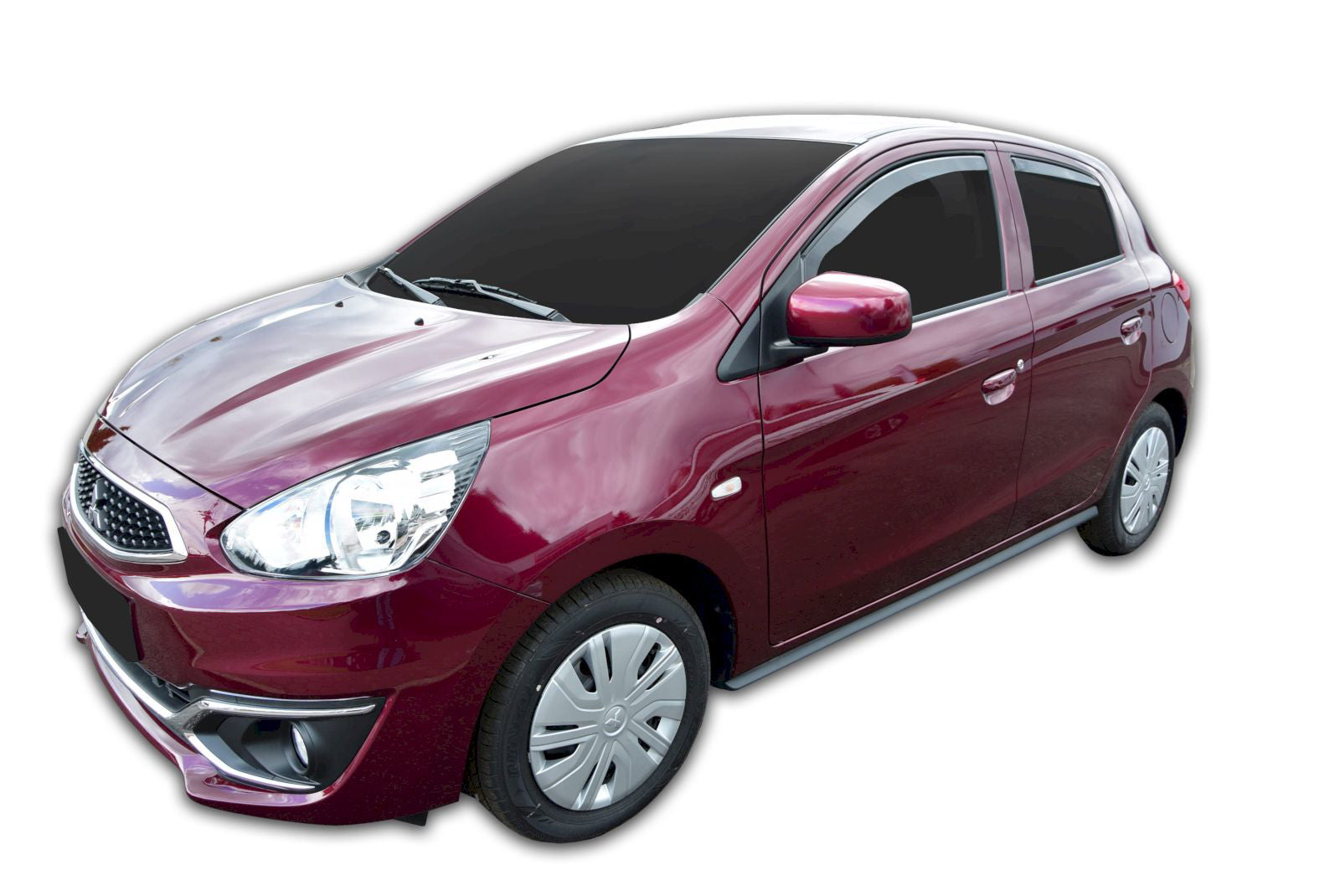 Set paravanturi fata si spate Team HEKO, Mitsubishi Space Star, 5 usi, hatchback, 2014-