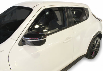 Set paravanturi fata si spate Team HEKO, Nissan Juke, 5 usi, CUV, 2010-2019