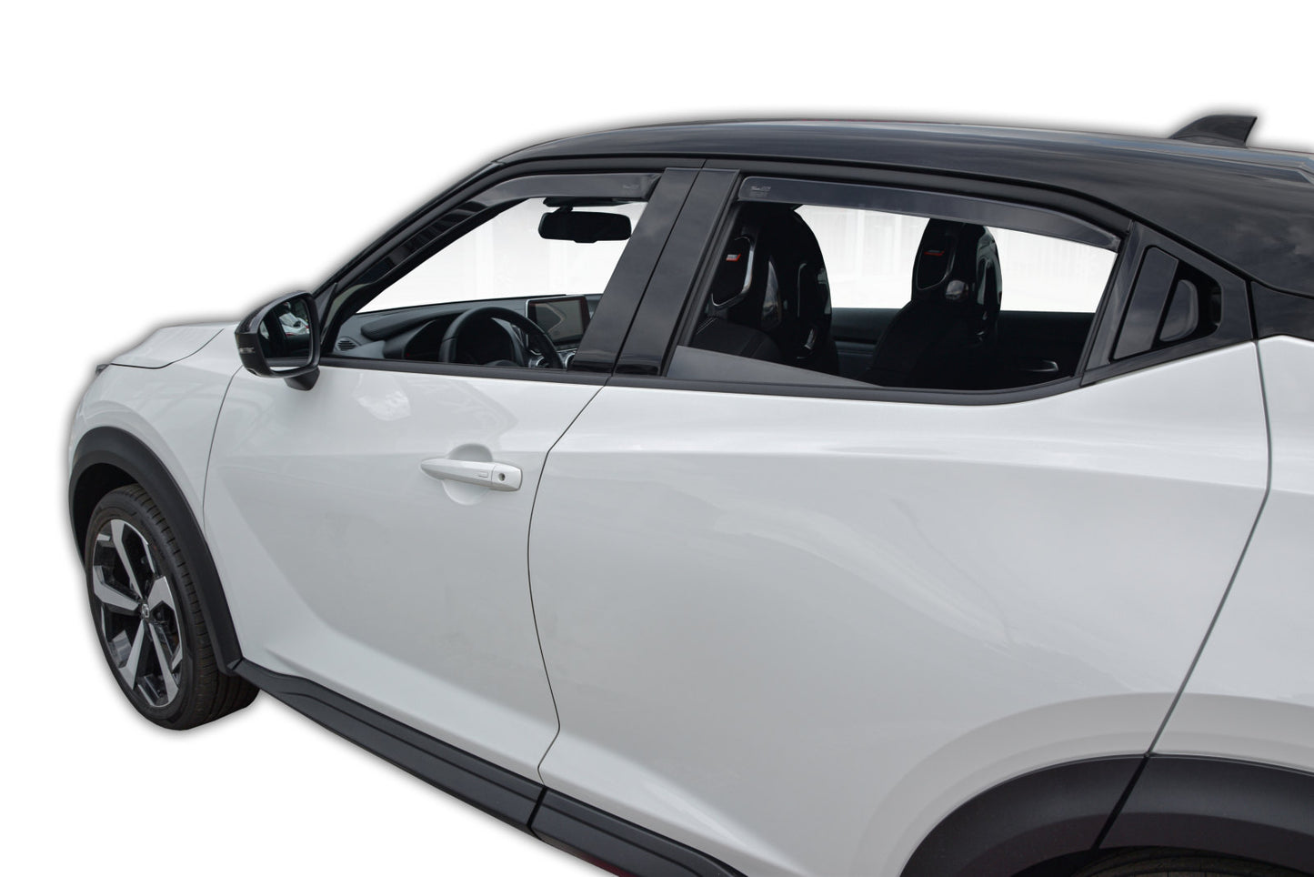 Set paravanturi fata si spate Team HEKO, Nissan Juke, 5 usi, CUV, 2019-